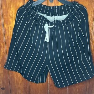 SHEIN Men Drawstring Waist Striped Shorts Small